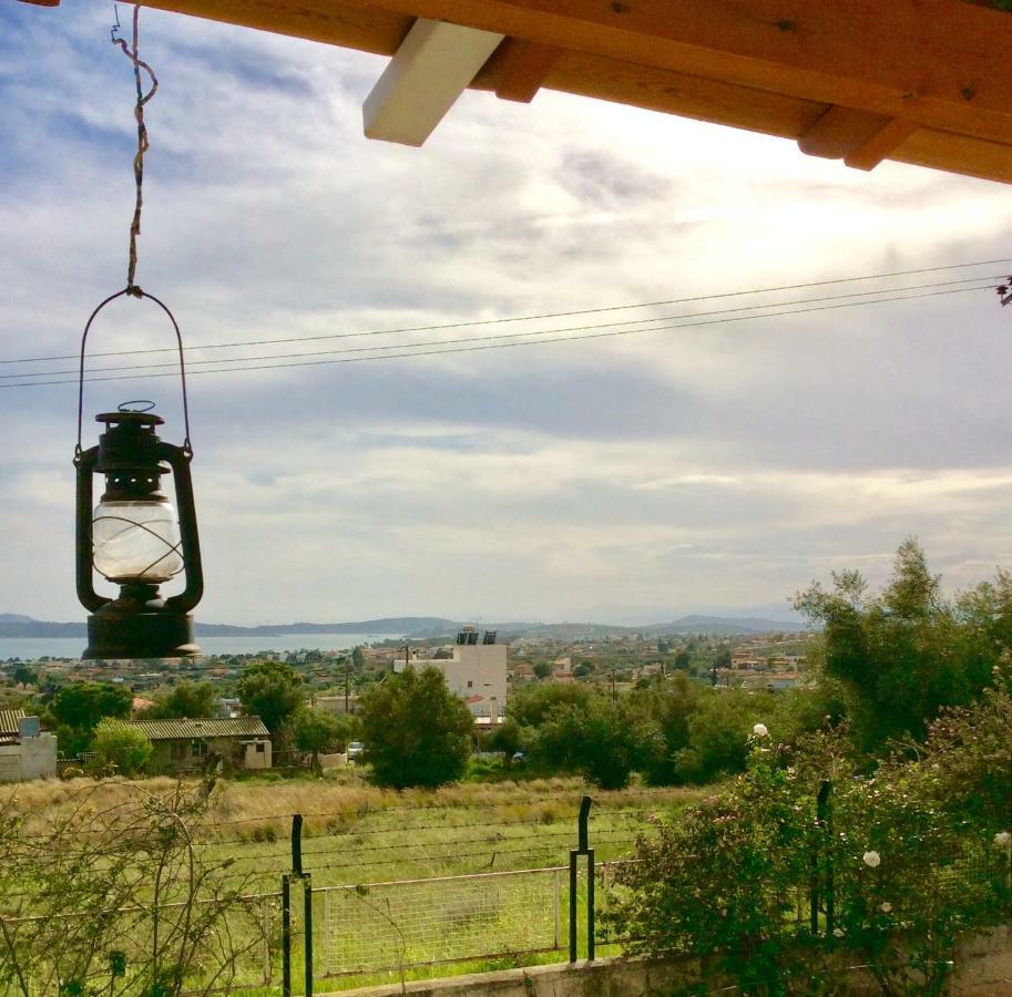 Sea View Countryside Home Near Athens Exterior photo